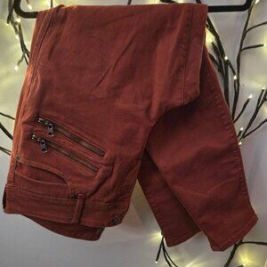 Torrid "Feel The Fit" - Super Soft Jeggings - Size 18R, Rust Color